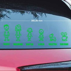 Adhesive family for cars